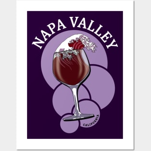 Napa Valley California Wine Posters and Art